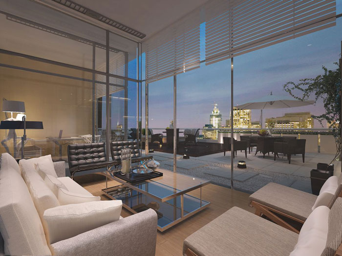 現(xiàn)代中式辦公會所交流區(qū)設(shè)計(jì)效果圖