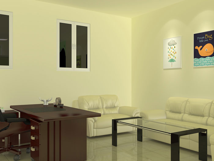 小學(xué)心理咨詢室接待區(qū)裝修設(shè)計方案