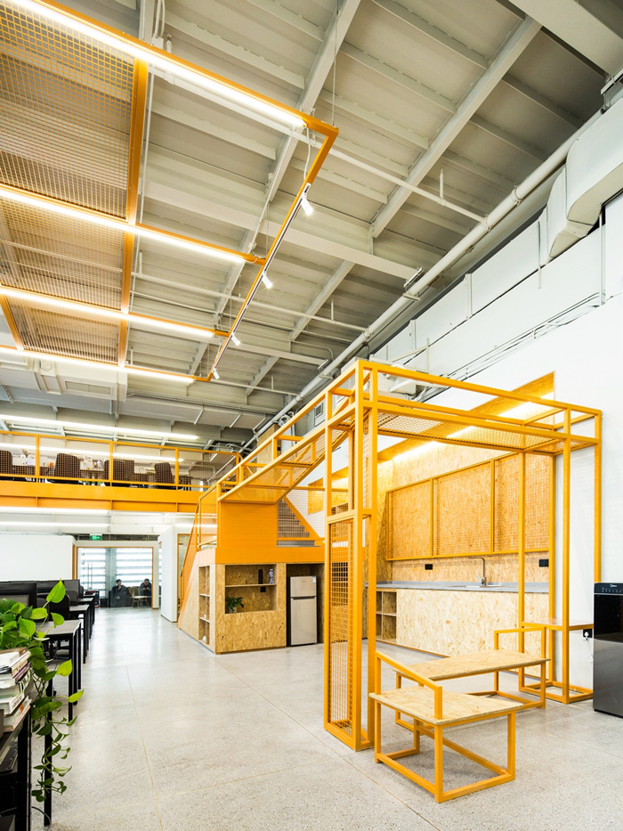 廠家辦公樓辦公區裝修設計效果圖