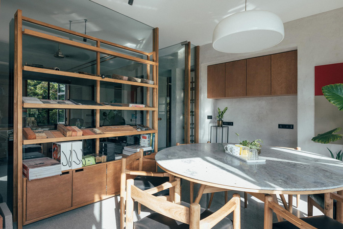 500平方事務所洽談區裝修設計效果圖