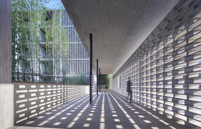 陽朔糖舍酒店連廊裝修設計效果圖