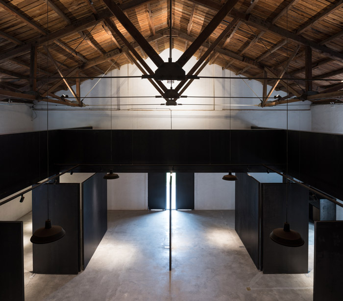 工業廠房動線裝修設計效果圖