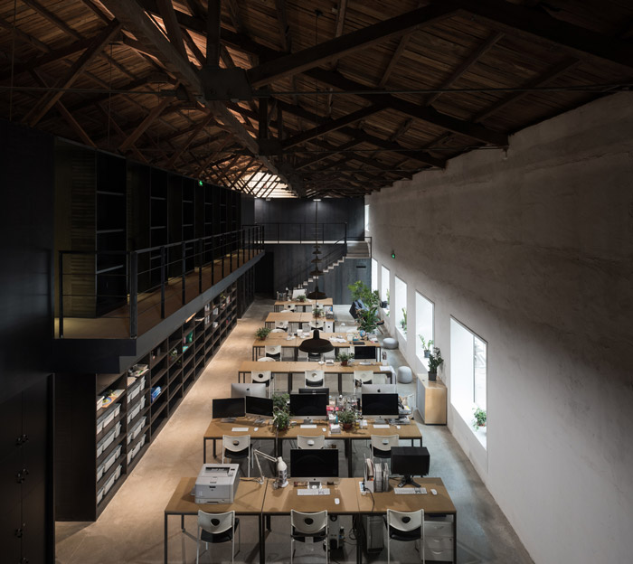 工業廠房辦公區裝修設計效果圖