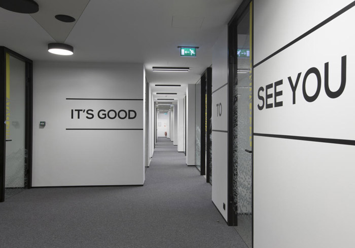 電子科技公司過道裝修設計效果圖