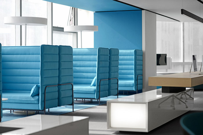 甲級寫字樓裝交流區修設計效果圖