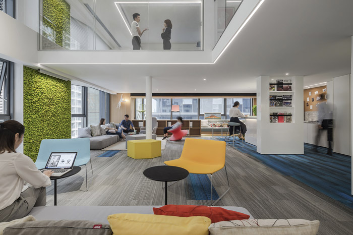 公司辦公室交流區(qū)裝修設(shè)計(jì)方案