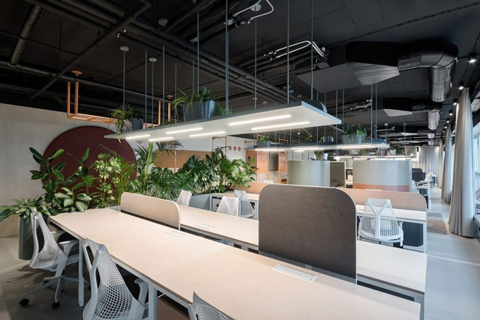 傳媒辦公室辦公區裝修設計方案