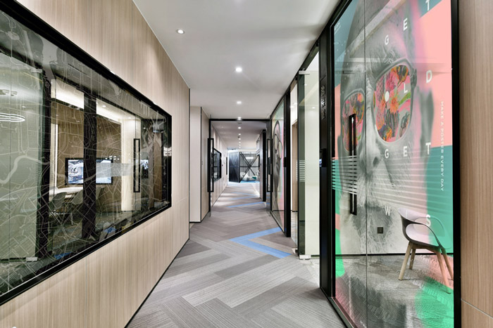 聯合辦公過道裝修效果圖