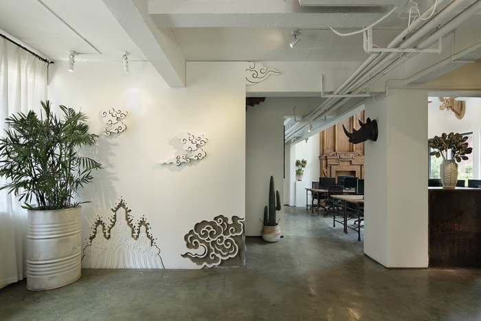 家庭辦公室過道裝修設計效果圖