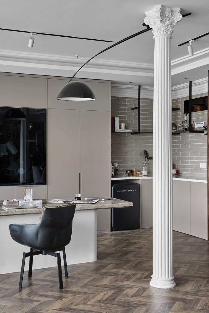 150平方公寓辦公室辦公區裝修設計效果圖