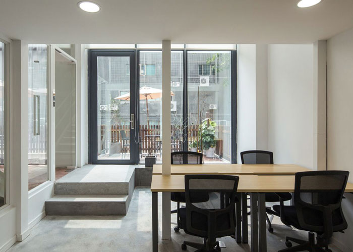 工廠改造辦公室辦公區裝修設計效果圖